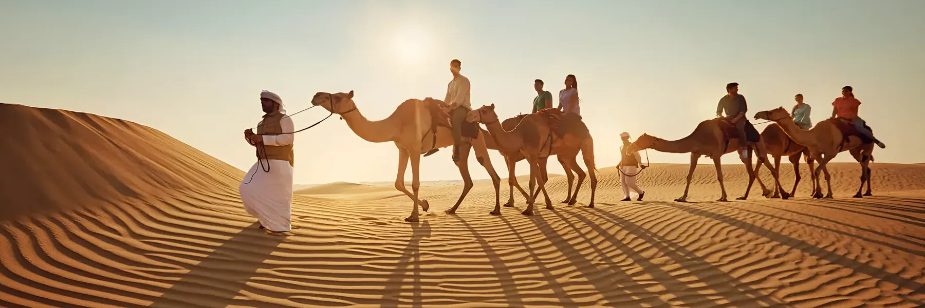 camel riding in Sharjah